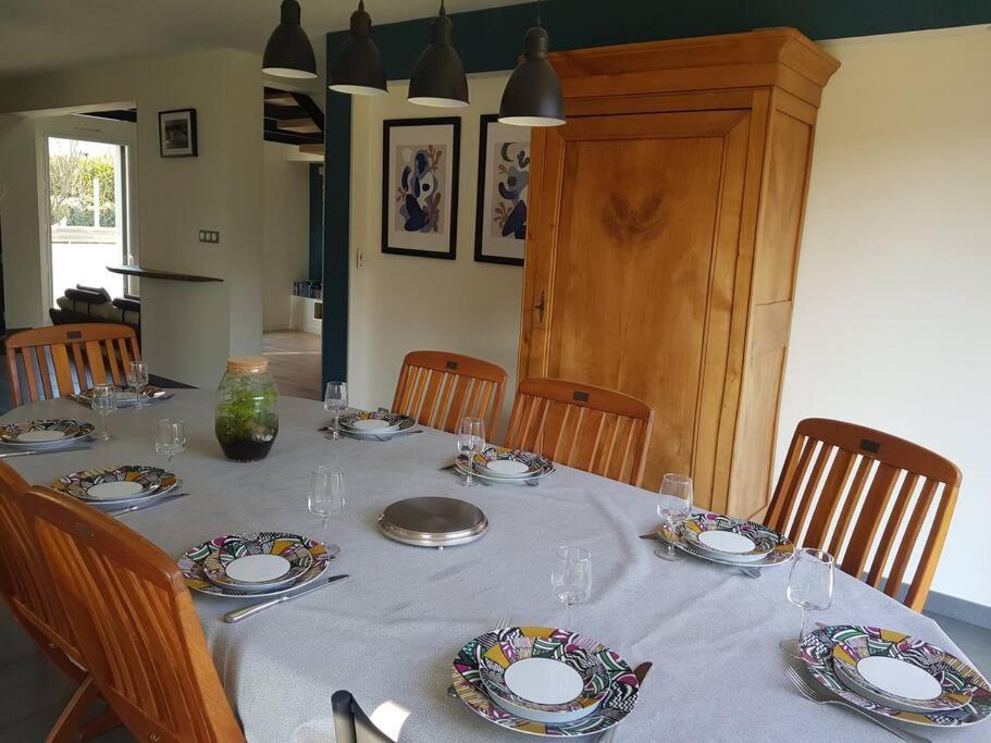9 Pers 160 M² +Jardin- 10Mn Nantes -30Mn Mer Bouguenais Εξωτερικό φωτογραφία