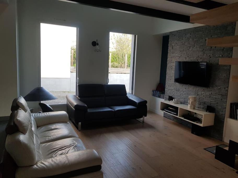 9 Pers 160 M² +Jardin- 10Mn Nantes -30Mn Mer Bouguenais Εξωτερικό φωτογραφία